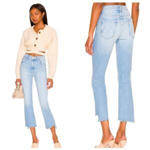 Mother Denim Insider Crop Step Fray Jeans Size 25 (new)